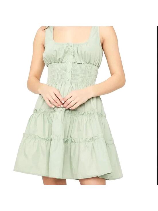 emory park Dresses & Skirts - Patel Mint Green Small Coquette Romantic Summer Wedding Emory Park Mini Dress